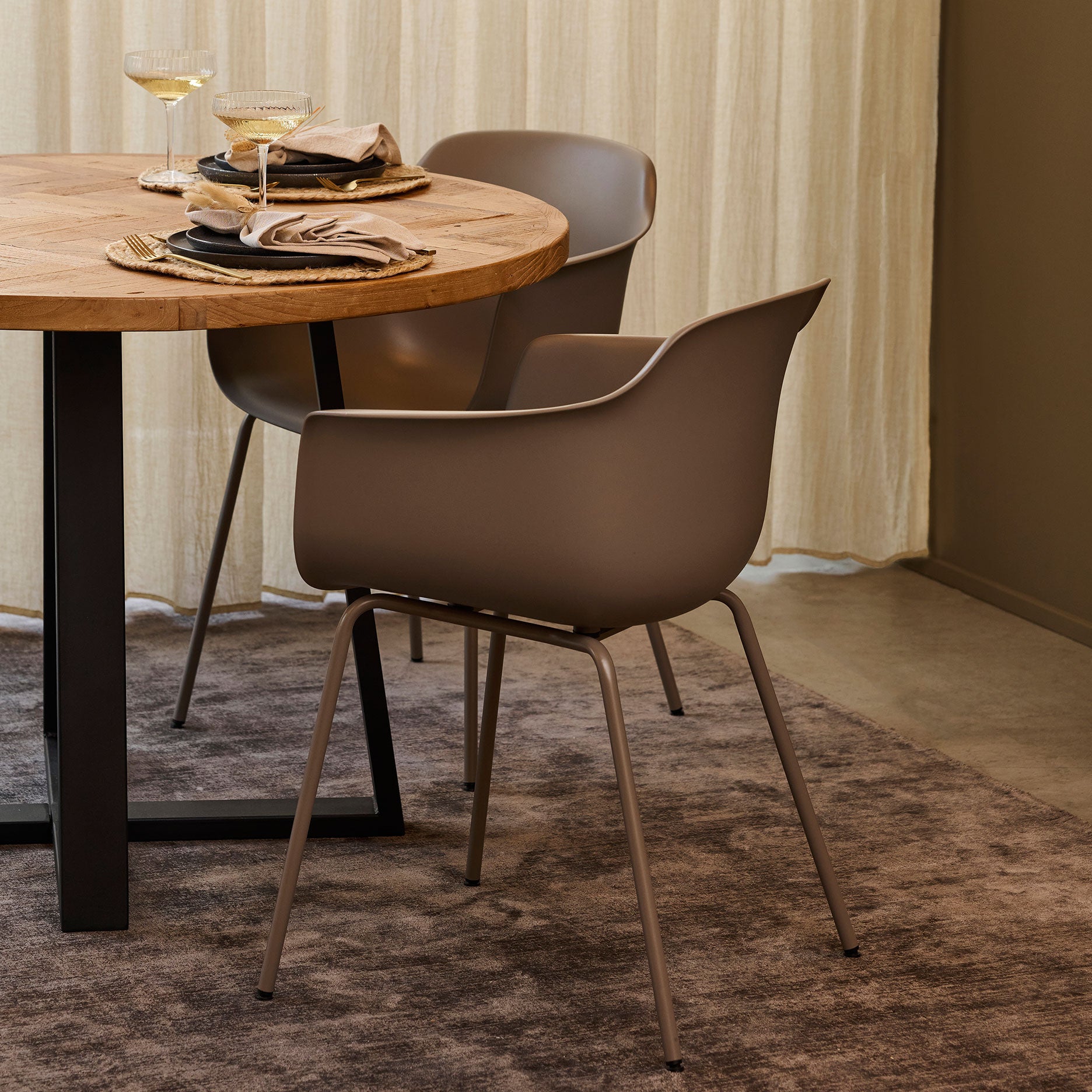 Enna Esszimmerstuhl - Kunststoff